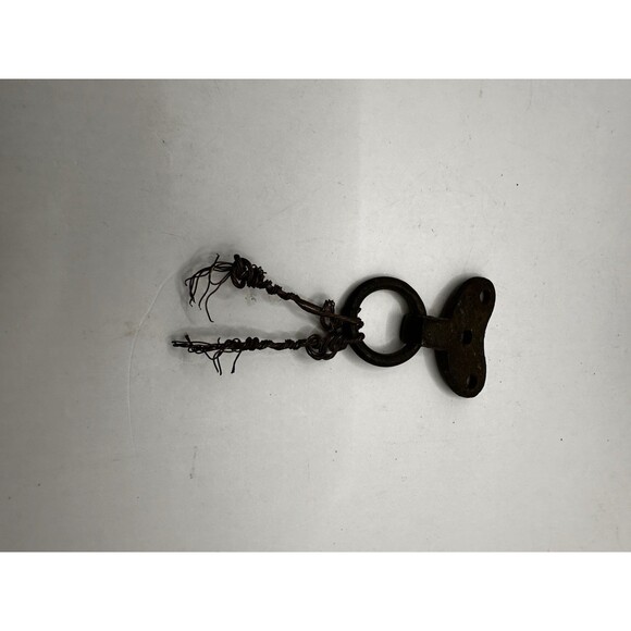 Antique Cast Iron Ring Pull Doors Gates Cabinets Rustic Window Replacement - Picture 2 of 6